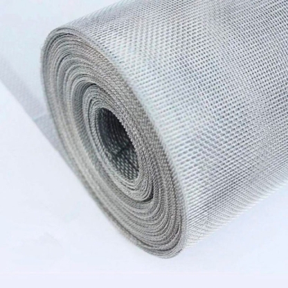 Сетка алюминиевая просечно-вытяжная оцинкованная с мелкой ячейкой в рулонах 2,5х25х25 мм во Владивостоке

