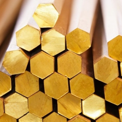 Шестигранник латунный тянутый мягкий Л63 5,5 мм ГОСТ 2060-2006 во Владивостоке

